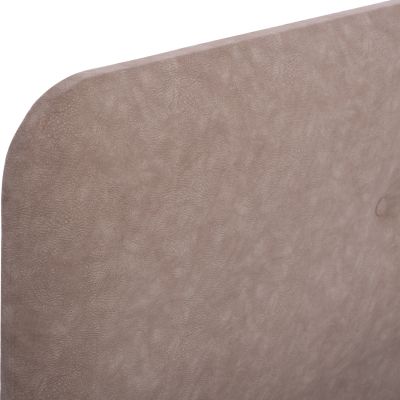 BED WITH MATTRESS DOUBLE DOLORES HM21165 BEIGE FABRIC & STORAGE SPACE--FOR 160x200cm
