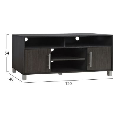 ТВ мебел меламин HM2202.01 Zebrano 120x40x54