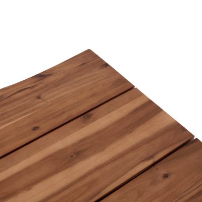 TABLETOP SQUARE HM6300.01 SOLID ACACIA WOOD IN NATURAL COLOR--80x80x3.5 (thickness) cm.