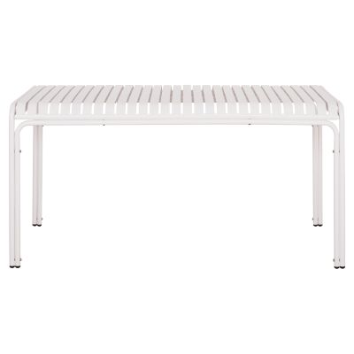 OUTDOOR ALUMINUM TABLE RACHEL HM6339.02 WHITE COLOR 150x80x75Hcm.