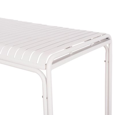 OUTDOOR ALUMINUM TABLE RACHEL HM6339.02 WHITE COLOR 150x80x75Hcm.