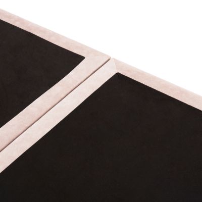 BED MALENA HM638.22 BEIGE FABRIC t.NUBUCK FOR MATTRESS 150x200cm.
