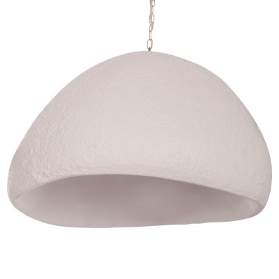 CEILING PENDANT LAMP JAYLEN HM4703.02XL FIBER CEMENT IN WHITE 74x68x50-70Hcm.