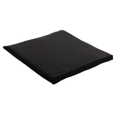 CHAIR CUSHION BOGI HM6240 TEXTILENE IN BLACK COLOR--43x41x3.5 (thickness)cm.