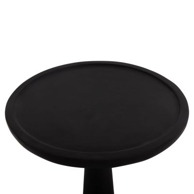 LAMP TABLE ROUND TORG HM18170.01 FIBER CEMENT BLACK Φ41x62Hcm.