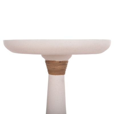 LAMP TABLE ROUND TORG HM18170.02 FIBER CEMENT WHITE Φ41x62Hcm.