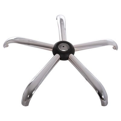 SPARE PART BASE FOR OFFICE CHAIR HM1202--CHROMED METAL  29cm SPOKE