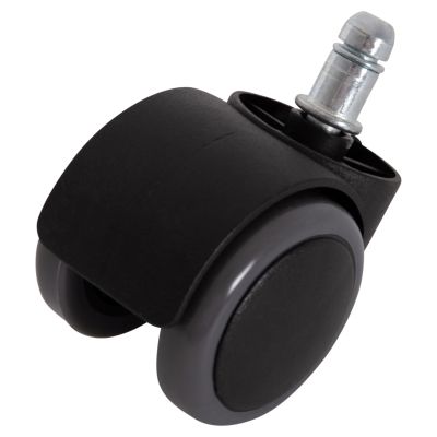 REPLACEMENT CASTOR WHEELS 5PCS SET FOR OFFICE CHAIRS HM1203--BLACK & GREY