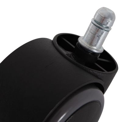 REPLACEMENT CASTOR WHEELS 5PCS SET FOR OFFICE CHAIRS HM1203--BLACK & GREY