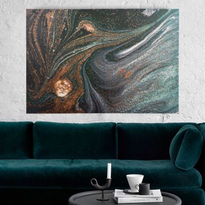WALL PAINTING SERIES GOBI HM4780 PRINTED CANVAS 98x2,5(thickness)x68Hcm.