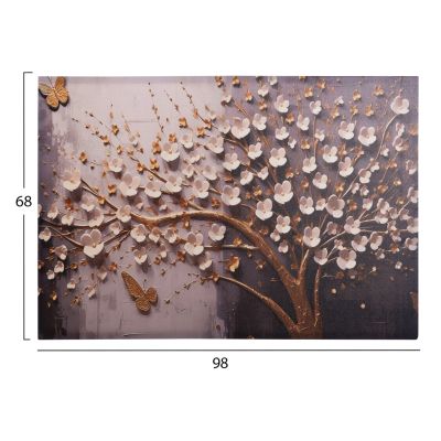 WALL PAINTING SERIES GOBI HM4863 PRINTED CANVAS 98x2,5(thickness)x68Hcm.