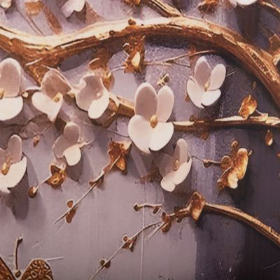 WALL PAINTING SERIES GOBI HM4863 PRINTED CANVAS 98x2,5(thickness)x68Hcm.