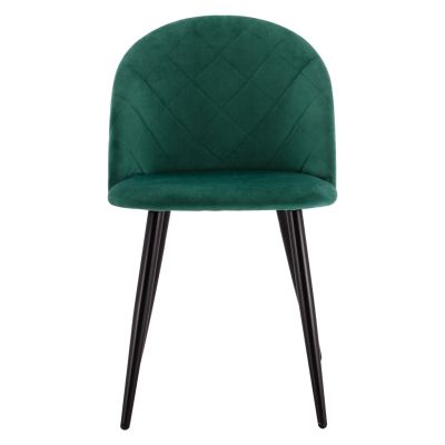 Трапезен стол HM8731.03 с метални крака & Cyppress Velvet 49x57x79H cm.