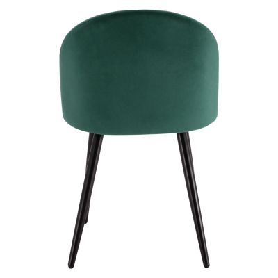 Трапезен стол HM8731.03 с метални крака & Cyppress Velvet 49x57x79H cm.