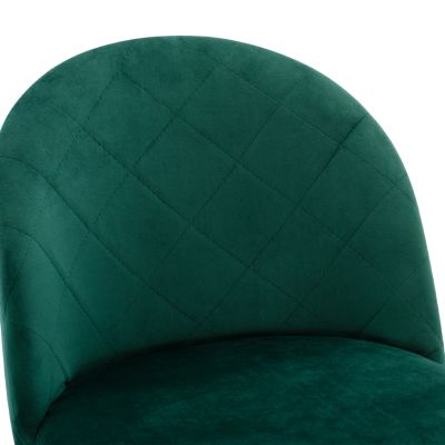 Трапезен стол HM8731.03 с метални крака & Cyppress Velvet 49x57x79H cm.