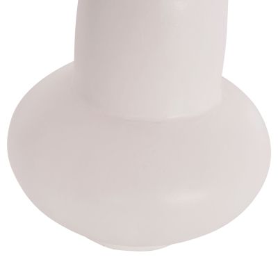 SET OF 3 TABLE DECORATIVE VASES LEKKAN HM21142.02 TERRACOTTA IN WHITE & BLACK