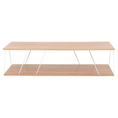 LIVING ROOM COMPOSITION 2PCS TARS HM11771.14 MELAMINE/METAL IN SONAMA-WHITE