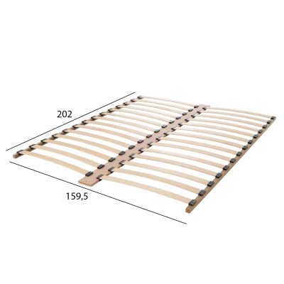 BEDROOM FURNITURE SET 5PCS ADLER HM11758.03 MELAMINE IN WHITE-FOR MATTRESS 160x200cm