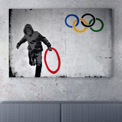 WALL PAINTING SERIES GOBI HM4827 PRINTED CANVAS 70x3(thickness)x50Hcm.
