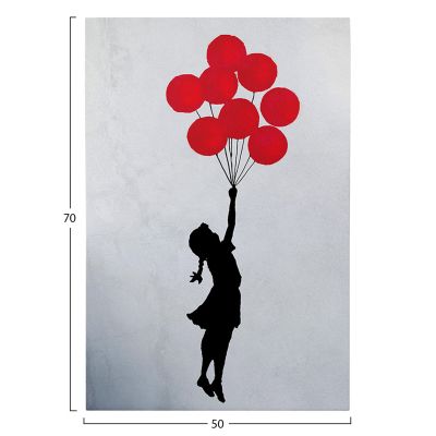 WALL PAINTING SERIES GOBI HM4824 PRINTED CANVAS 50x3(thickness)x70Hcm.