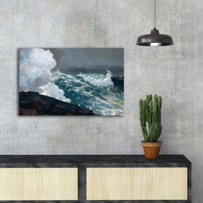 WALL PAINTING SERIES GOBI HM4848 PRINTED CANVAS 70x3(thickness)x45Hcm.