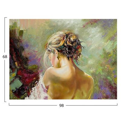 WALL PAINTING SERIES GOBI HM4774 PRINTED CANVAS 98x2,5(thickness)x68Hcm.