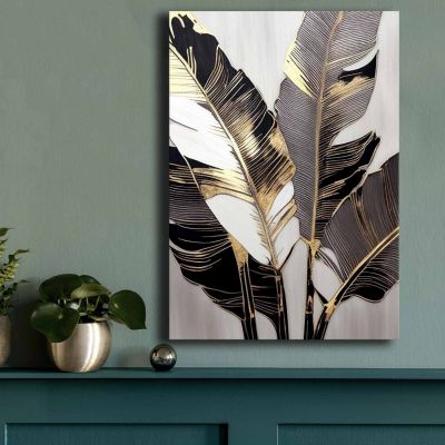 WALL PAINTING SERIES GOBI HM4857 PRINTED CANVAS 70x2,8(thickness)x100Hcm.
