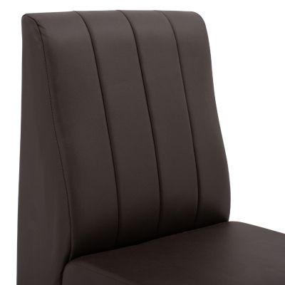 Armchair Landon HM3162.03, Brown PU, 51x66x93 cm.