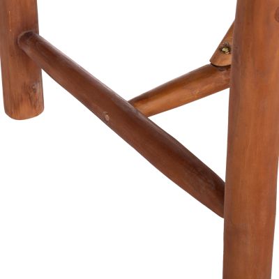 DINING TABLE GROOVE HM9390.01 SOLID TEAK WOOD NATURAL COLOR 220X100X90Hcm.