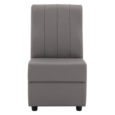 Фотьойл Landon HM3162.10, сив PU, 51x66x93 см.