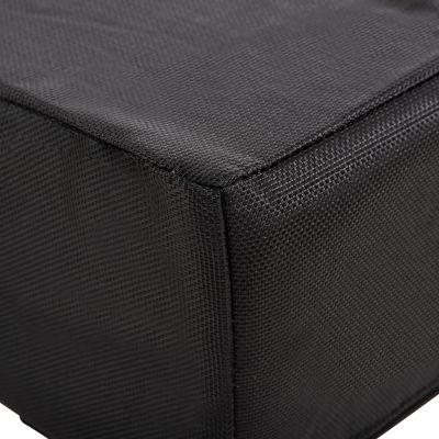 SUNBED CUSHION TEXTLINE SIFNOS BLACK HM11761.01 200(120+80)x70x20Hcm.