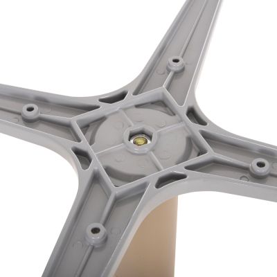 ALUMINUM TABLE BASE HM460.25 CAPPUCCINO MATTE 68x68x72Hcm. CROSS 48x48cm.