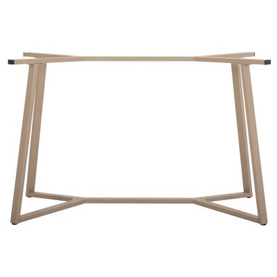 TABLE BASE HM471.25 METAL IN CAPPUCCINO COLOR 111x60x71Hcm.