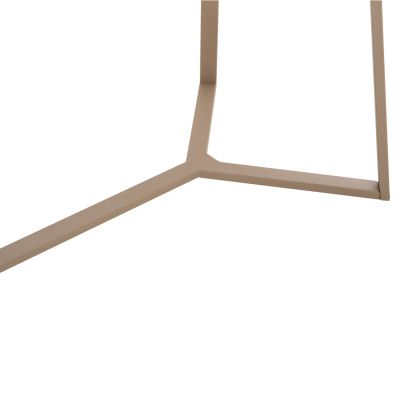 TABLE BASE HM471.25 METAL IN CAPPUCCINO COLOR 111x60x71Hcm.