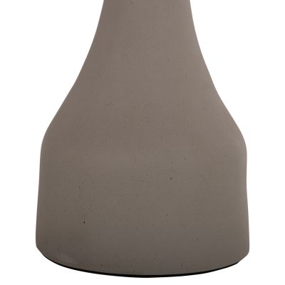 LAMP TABLE ROUND TORG HM18170.03 FIBER CEMENT GREY Φ41x62Hcm.
