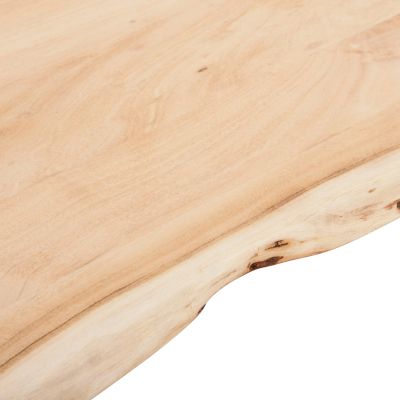 TABLETOP-SOLID ACACIA WOOD HM8506.21 NATURAL WOOD COLOR 200x95x4(thickness) cm.