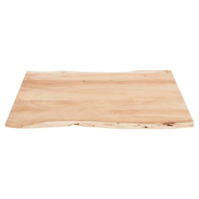 TABLETOP-SOLID ACACIA WOOD HM8505.21 NATURAL WOOD COLOR 160x90x4(thickness) cm.