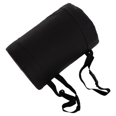 SET OF HEAD AND LUMBAR SUPPORT CUSHIONS IN BLACK COLOR
