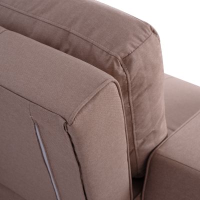 Диван/Легло Kanna 2 места HM3082.04 с бежов плат 175x100x83 см