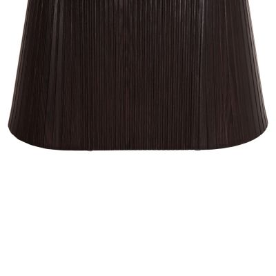 COFFEE TABLE OVAL CATER HM18321 CERAMIC TOP WITH TRAVERTINE STONE LOOK--MDF BASE 120x60x46H