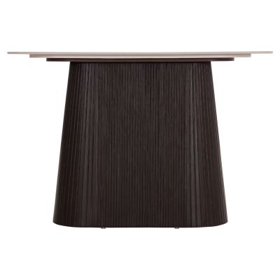 CONSOLE CATER HM18323 CERAMIC TOP WITH TRAVERTINE STONE LOOK--MDF BASE 120x40x78Hcm.
