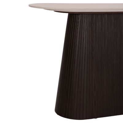 CONSOLE CATER HM18323 CERAMIC TOP WITH TRAVERTINE STONE LOOK--MDF BASE 120x40x78Hcm.