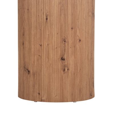 DINING TABLE TWIL HM18324 CERAMIC TOP IN TRAVERTINE STONE LOOK--MDF BASE Φ120x76Hcm.
