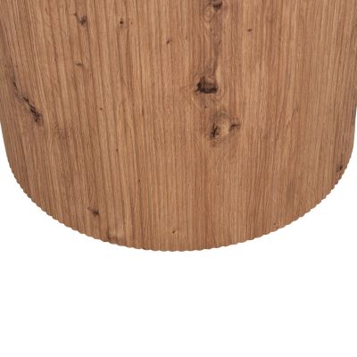 DINING TABLE TWIL HM18324 CERAMIC TOP IN TRAVERTINE STONE LOOK--MDF BASE Φ120x76Hcm.
