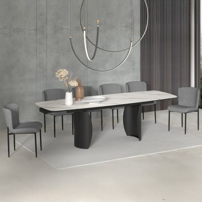 ΣΕΤ ΤΡΑΠΕΖΑΡΙΑΣ 7ΤΜΧ OBSESSION(M) SM21228 ΚΕΡΑΜΙΚΟ TOP--ΜΑΥΡΟ ΜΕΤΑΛΛΟ