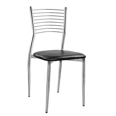 Стол Elvira HM0025.02 седалка от черно PU 40X44X83 см
