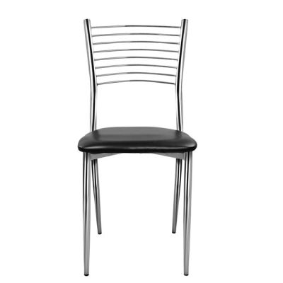 Стол Elvira HM0025.02 седалка от черно PU 40X44X83 см