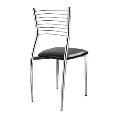 Стол Elvira HM0025.02 седалка от черно PU 40X44X83 см