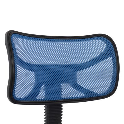 Office chair HM1026.06 blue with mesh fabric 40,5x50,5x91,5 cm.