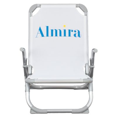 Chair for the beach HM5053.03 Heavy type White Aluminum 56x70x66cm.